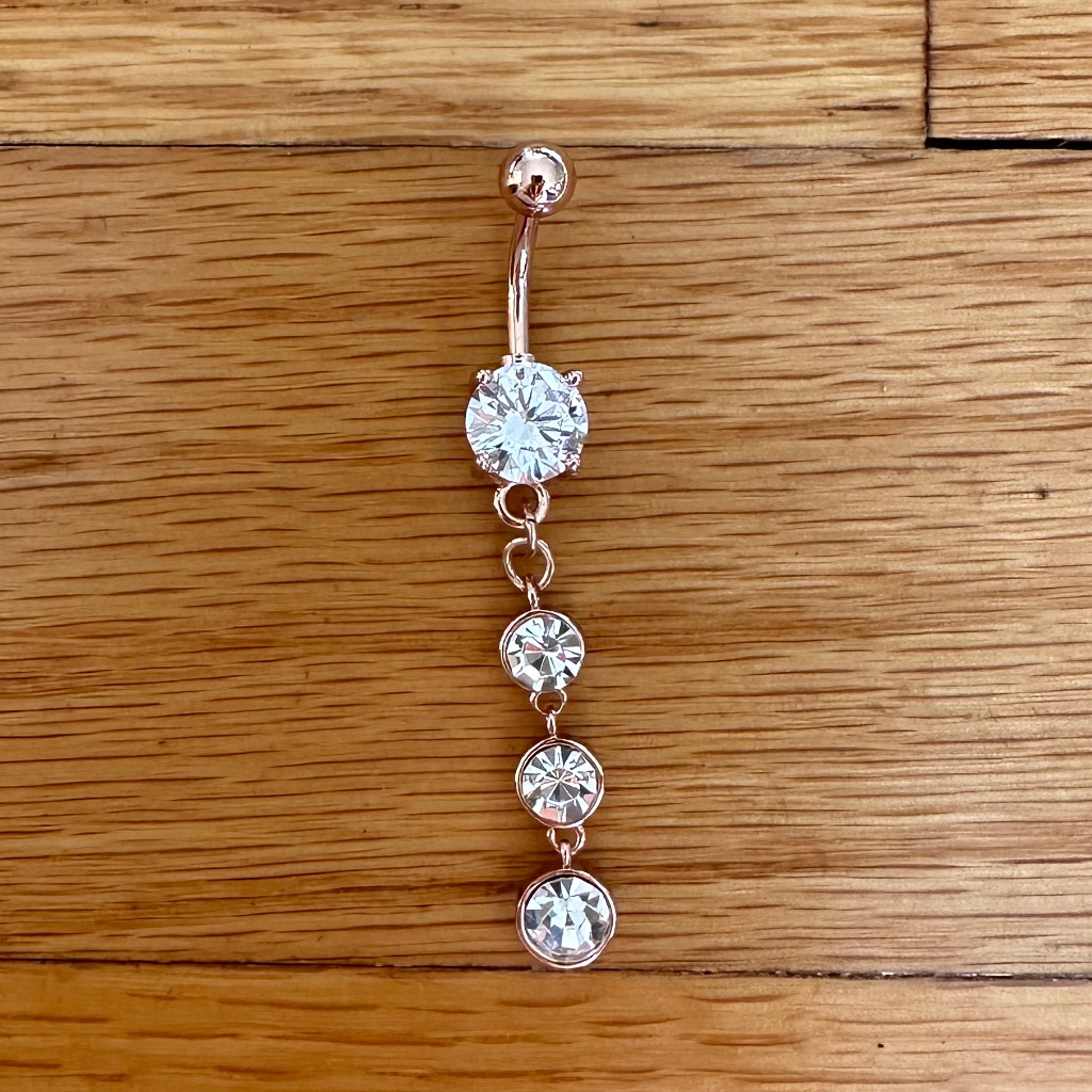 Dangle Belly Button Ring- Never Worn Before